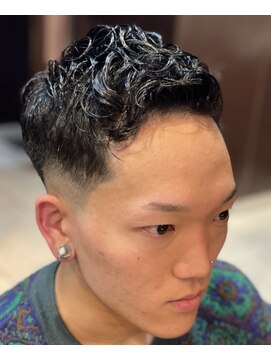 銀座 シノ 本店(shino) パーマ×フェード