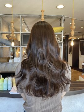 ヘアーメイク リライ(hair make rely) 透明感たっぷりグレージュカラー♪