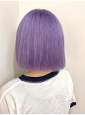 色落ちも可愛いラベンダーカラー