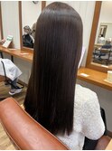 暗髪×ウルつやロング|大人ヘア/天使の輪/20代/30代/40代