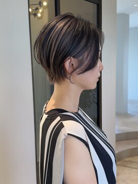 ケリーアン 太田(kelly.un) 大人かわいいショートヘア / アンブレラカラー/シアーグレージュ