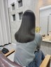 【人気急上昇】cut＋髪質改善treatment ￥11,000