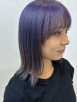 ジェムヘアスタジオ 湘南平塚南口店(Gem Hair Studio) エフェクトブリーチ×ラベンダー 【Gem 神原】
