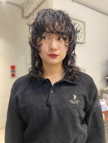 ナループロアツム(Nalu pu loa Tsum)&nbsp;マレット/マレットヘア/レイヤーパーマ/ウルフパーマ