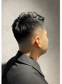 メンズ ショートカットメンズ マッシュ短髪センターパート