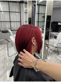 色落ちするボルドー