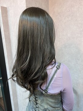 ロックス ヘアー ギャラリー(Rocks hair gallery) 暗髪でも重たく見えない！透明感◎オリーブベージュ