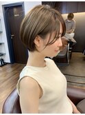 【畑中正敏】愛されショートボブ艶髪/似合わせカット
