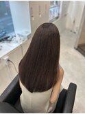 髪質改善ストレート/warm brown♪