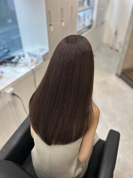 マーシュ 梅田(marshu) 髪質改善ストレート/warm brown♪