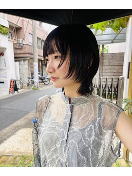 ロッソサンテ(rosso sante) ミディアムウルフヘア