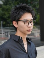 フィフス トウキョウ (fifth TOKYO) ラフな質感の無造作パーマ×スパイキーショートスタイル