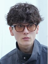 レタッチ バイ フィフス 天神大名(RETOUCH by fifth)&nbsp;福岡天神ゆるめシャドウパーマメンズマッシュウルフカット緩め