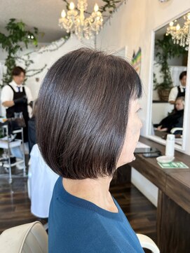 サロンドレノマパートスリー(SALON de renoma P-lll) 美髪ケア＊髪質改善＊まとまるボブ＊切りっぱなしボブ＊美髪ケア