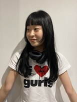 ミッケ(mikke)&nbsp;ダークグレー×ステップカット