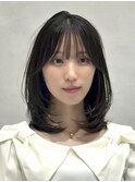 大人女子に人気☆ ミディアムレイヤー