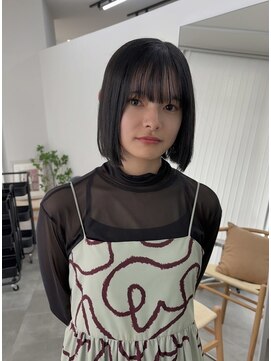 ディッシィ 立川(D'ICI) ぷつっとボブ/透明感ツヤカラー/似合わせカット