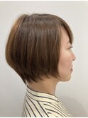 似合わせショートボブ