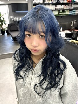 いろあそび 八王子 ブルーグラデーション