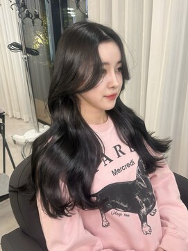 ジュノヘアージャパン 表参道(JUNO HAIR JAPAN) 韓国ヘア/大人ガーリー/ダークアッシュ/似合わせカット/JUNOHAIR