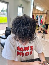 タブー(TABOO) シルバーメッシュパーマ