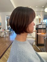 イーストハムアネーロ(EAST HAM anello)&nbsp;ショートボブ/透明感ブラウン/レイヤーカット