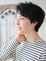 モッズヘア メン 上尾東口店(mod's hair men)&nbsp;20代30代黒髪かき上げ七三分けリクルートメンズショートa上尾