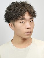 クオンヒール(QUON HEAL) センターパート波巻きツイストスパイラルパーマシャドウパーマn