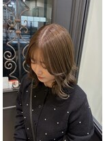 ケア アンド デザイン ココロ(care&design KOKORO)&nbsp;ブリーチなしで作るミルクティーベージュ♪