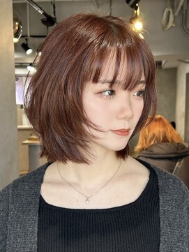 フォート(FORT) レイヤーボブ/モカブラウン/ハイレイヤーウルフ/シャギーカット