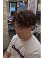 ジェネシス 津島店(genesis)&nbsp;セットが楽に！波巻きパーマスタイル