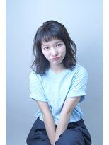 ミディアムゆるカール