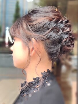 ヘア クチュール ミヨ(HAIR COUTURE MIYO) 結婚式　アップスタイル
