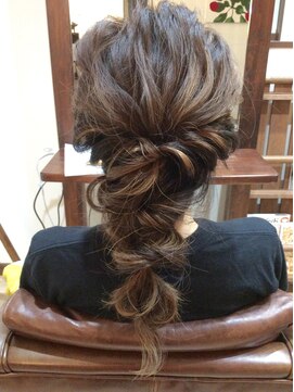 ベル メール(BELL MER) 編みおろしアレンジ