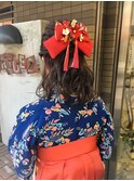 〈着物〉袴着付け+ヘアセット