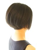 【30代・40代・50代】黒髪でも綺麗な丸みボブ