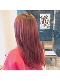 REAL SALON WORK～くすみピンク／ブリーチあり