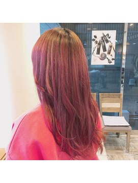 ティアラ 桜木町(TIARA) REAL SALON WORK~くすみピンク/ブリーチあり