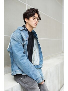 スタジオ 渋谷 原宿(Stujio) 自然なアップバングスタイル【Stujio】