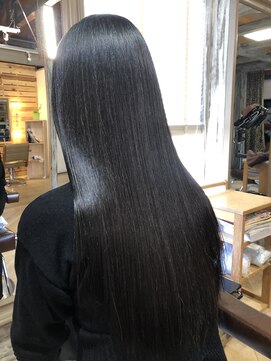 ナナナパレナ 梅田店(nanana parena) 髪質改善専門サロン自慢の縮毛矯正で艶髪ストレート♪