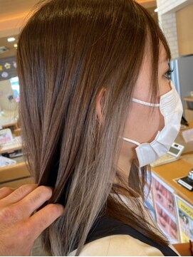 アイコニック 日進梅森台店(ICONIQ) 透明感カラー/ミルクティーベージュ