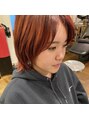 アライフ 骨格,生え癖を意識してカット。顔回りの似合わせ得意です♪