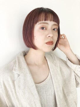 シスタ(SISTA) 前髪カット/ボブ/白髪ぼかし/ AMU