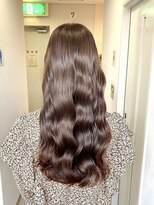 エレノア 梅田店(Eleanor)&nbsp;髪質改善コスメカラー◎ショコラベージュ【7レベル】
