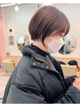 ロウバイレボ 柏(lou by revo) ショートボブ/ミニボブ/マッシュ/切りっぱなし/柏駅