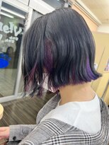 美容室 びゃんびゃん 社店&nbsp;インナーピンクバイオレット