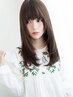 【艶々サラサラ】髪質改善トリートメントカラー(白髪染めOK)+カット=¥15800