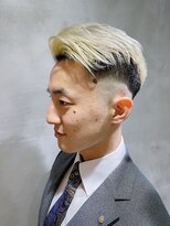 ライトリー 川口(Lightly) スキンフェード ブリーチ