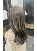 グレージュ/インナーカラー