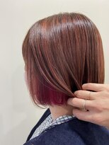 クロップ エス 湘南辻堂(crop es) 【cropes辻堂斉藤】ボブ×ピンクカラー